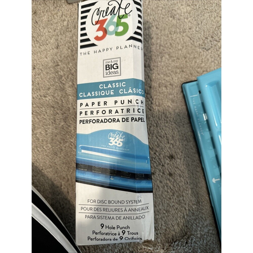 The Happy Planner  CLASSIC Paper Punch 9 holes Creat 365